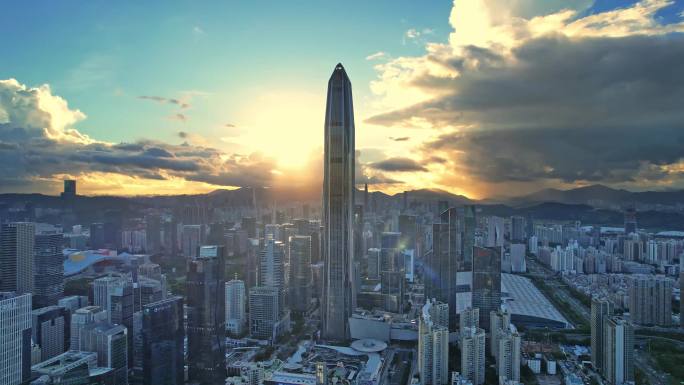 深圳中心区清晨