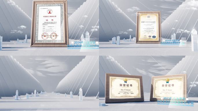 科技立体文件资质证书