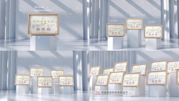 高端企业荣誉证书