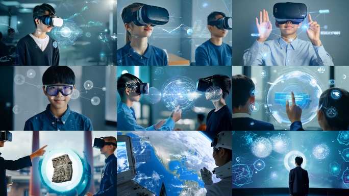 未来教学 智慧教育【33组画面超大合集】