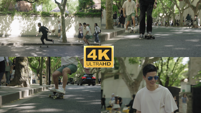 滑板少年 青年  青春 年轻人 滑板运动