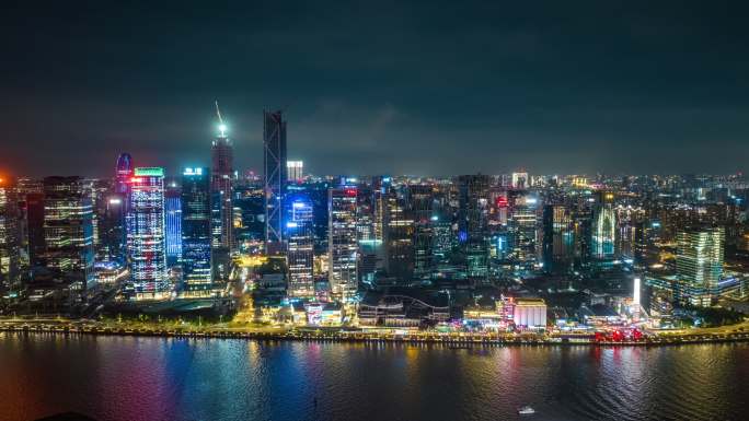 广州海珠琶洲西区夜景2