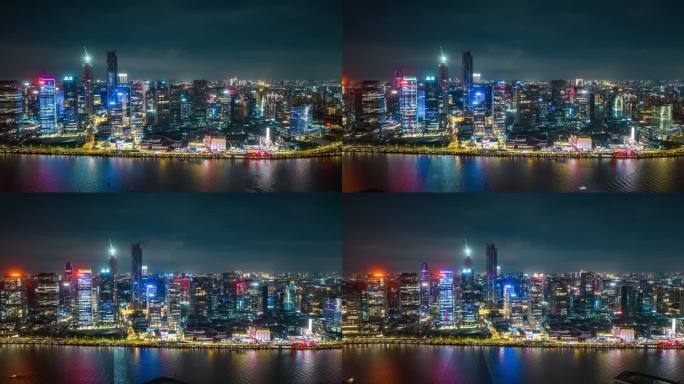 广州海珠琶洲西区夜景2