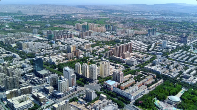 吐鲁番航拍合集 新疆吐鲁番市