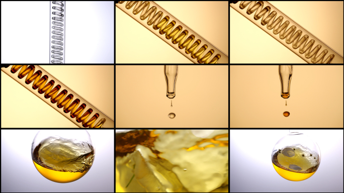 护肤品美妆精华萃取草本精油提取面膜玻尿酸