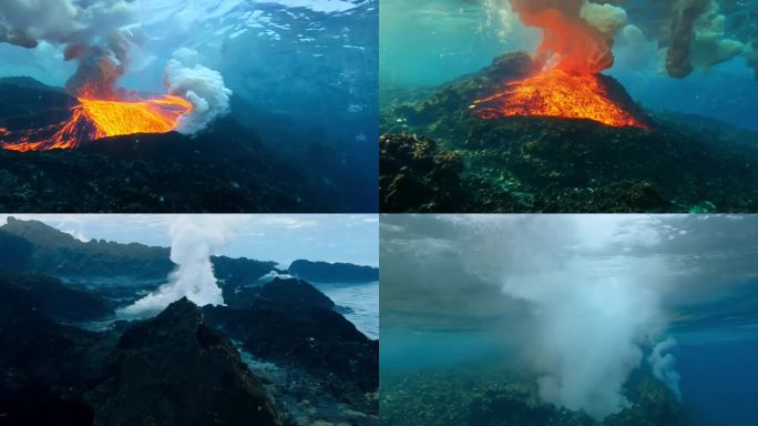 海底火山岩浆