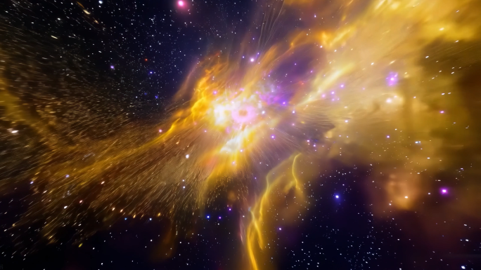 4K宇宙星空大气震撼穿越星云陨石合集