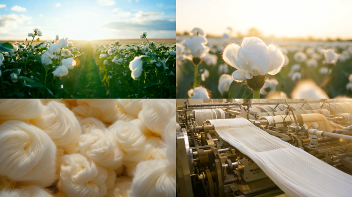 棉花到棉布的生产过程