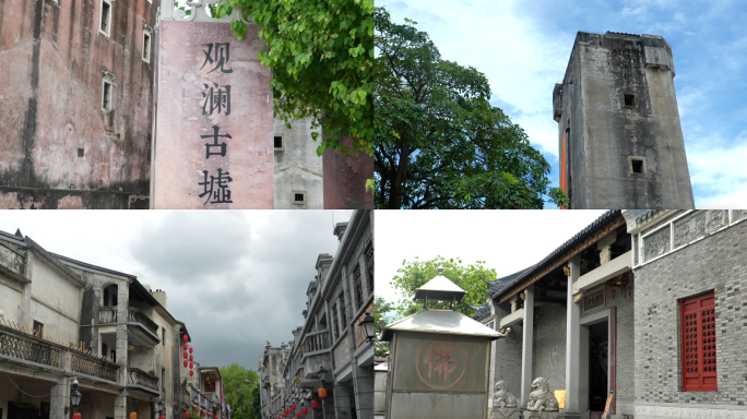 深圳龙华观澜古墟2024夏天最新4k