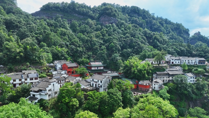 齐云山 齐云山航拍 休宁齐云山 太素宫