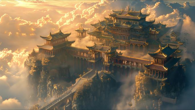 天宫奇异玄幻仙气飘飘神话故事通话故事