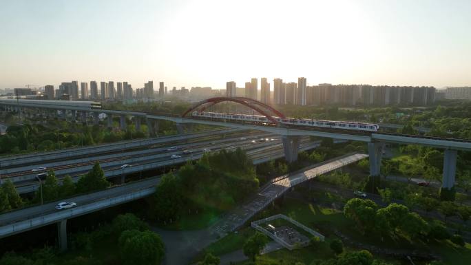 宁波 地铁  明州大桥段 宁波大学