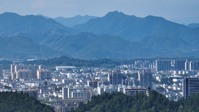 休宁县 休宁县航拍  休宁航拍