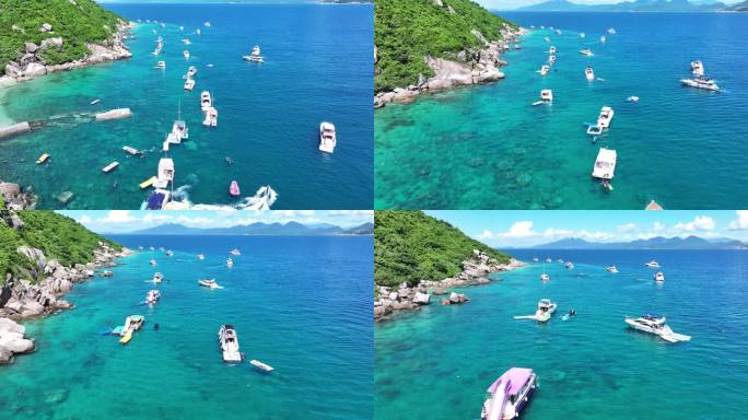 岛屿浮潜潜水洲仔岛游艇出海