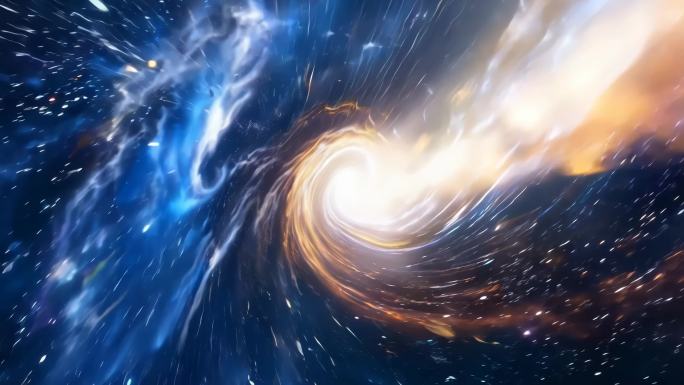 星云穿越星空虫洞太空星际穿越宇宙穿梭太空