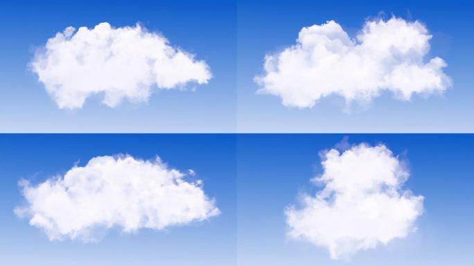 动态云通道视频素材