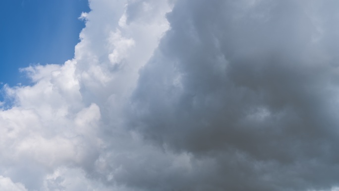 云朵延时多云到阴天