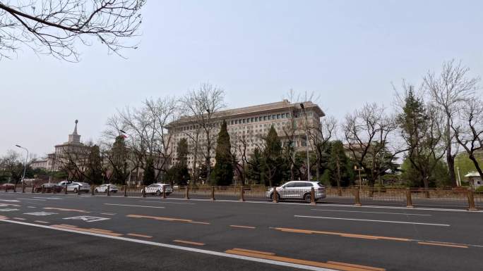 八一大楼国防部军委办公楼中央军委大楼延时