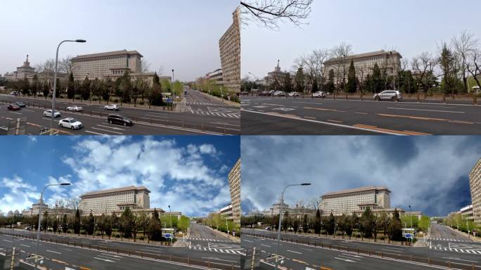 八一大楼国防部军委办公楼中央军委大楼延时