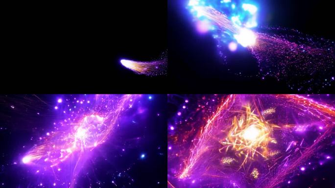 全息唯美光线粒子265号