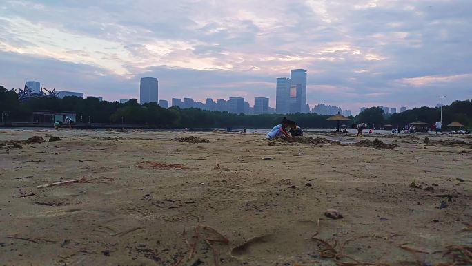 合肥滨湖塘西河沙滩公园