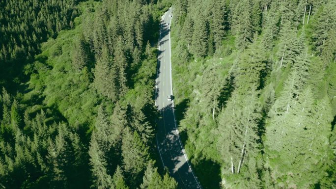 4K航拍自驾探秘大自然徒步旅行318旅程