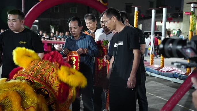 广东农村上元节走大王