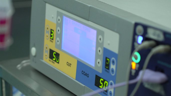 手术室电刀设备特写 医疗器械电刀细节