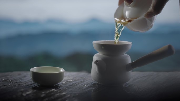 茶 茶叶 泡茶沏茶茶道茶文化倒茶喝茶品茶