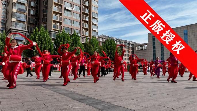 【4K】老年大学腰鼓队