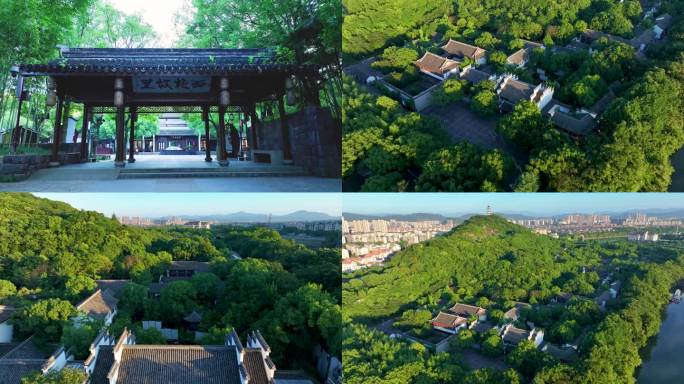 诸暨西施故里实拍素材