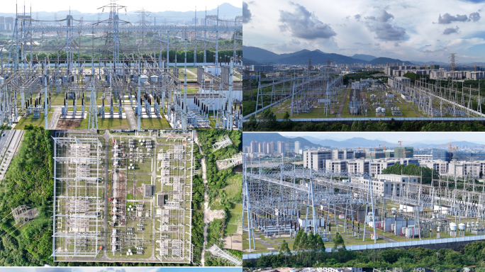 超特高压变电站变压站【4K合集】
