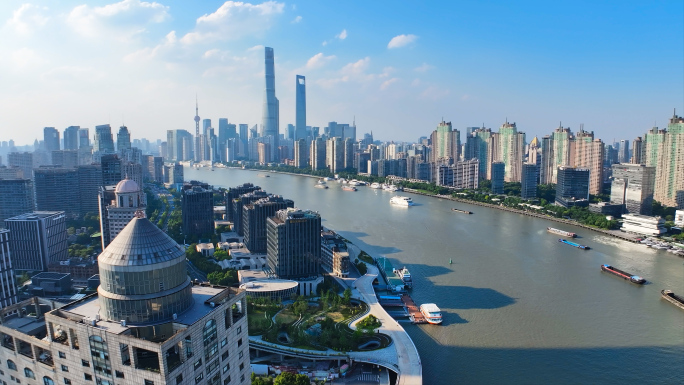 上海董家渡 外滩老码头 陆家嘴金融中心