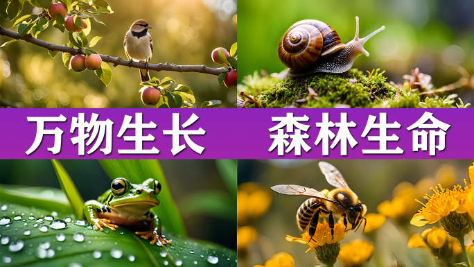 万物生长森林生命