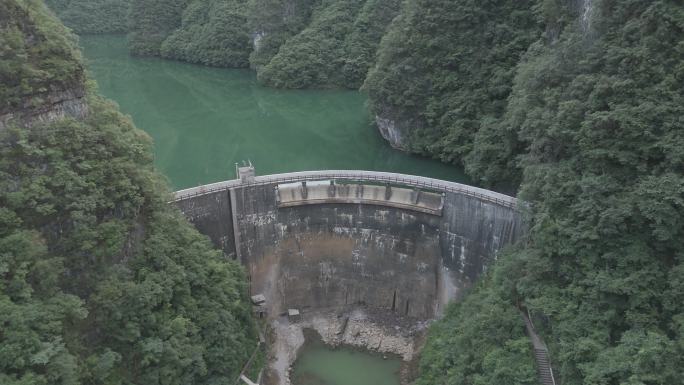 四方潭水库空镜航拍