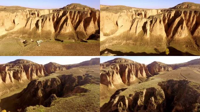 黄土高原沟壑纵横