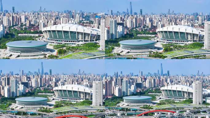 上海市徐家汇商圈 徐汇万体馆 上海体育场