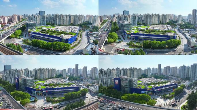 上海徐汇商圈 宜家家居 内环漕溪北路立交