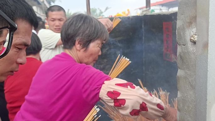 广东农村上元节元宵节走大王