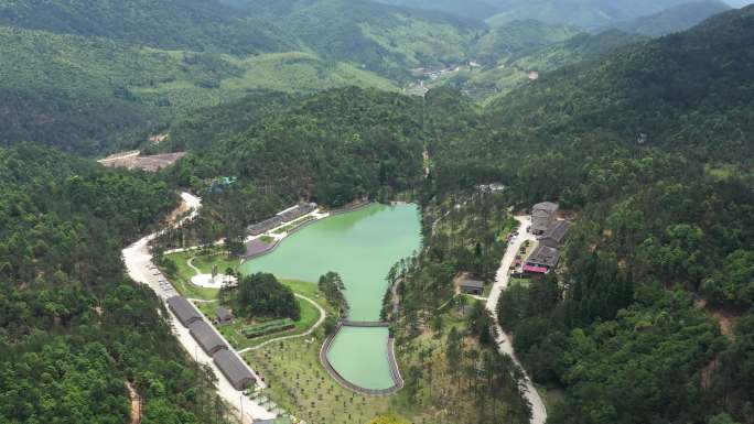 4k航拍屏南仙山牧场