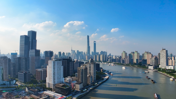 上海董家渡 外滩老码头 陆家嘴金融中心