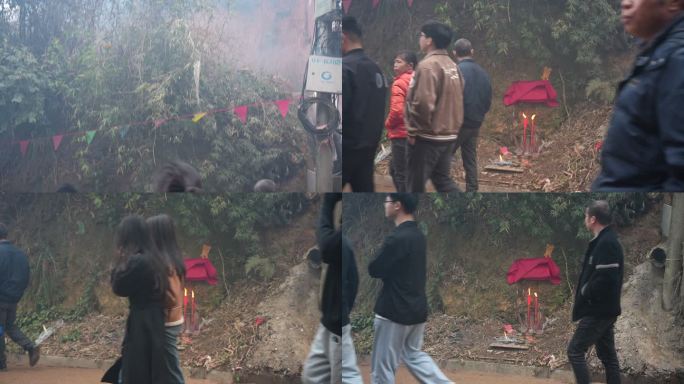 广西农村春节民俗炮期