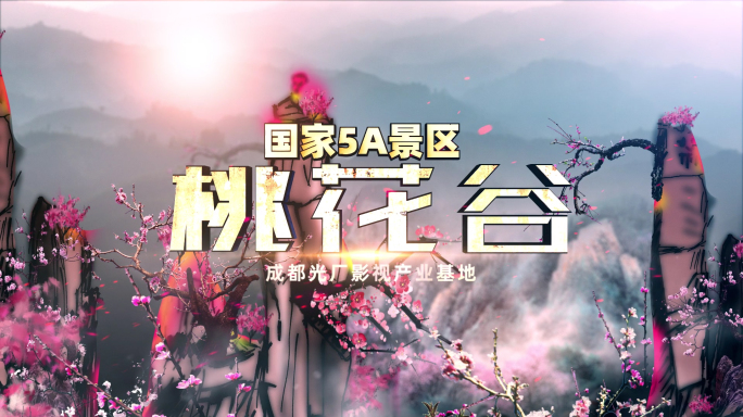 桃花岛输出视频模板