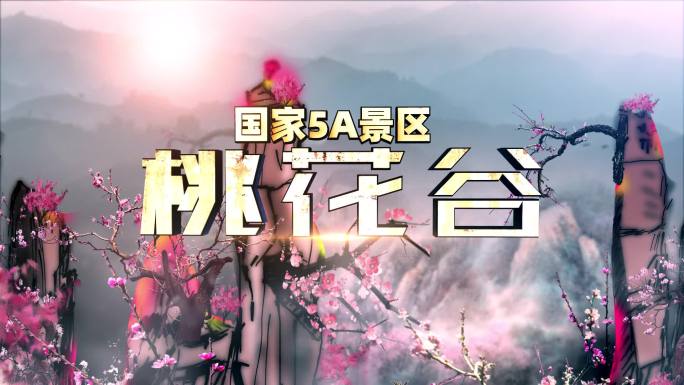 桃花岛输出视频模板