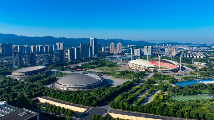义乌航拍城市大景合集（最新）