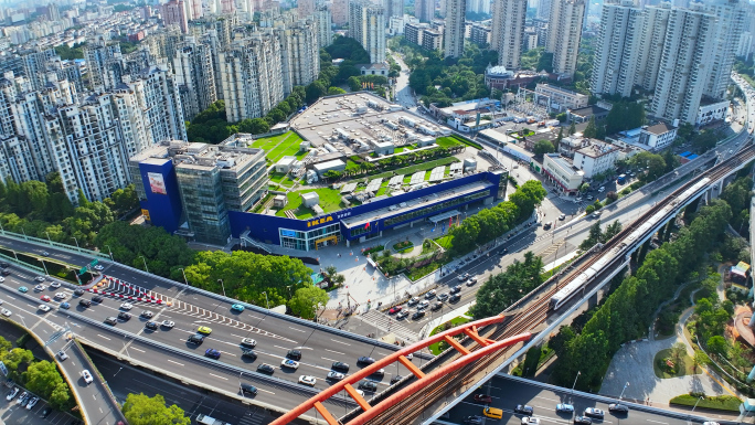 上海徐汇商圈 宜家家居 内环漕溪北路立交