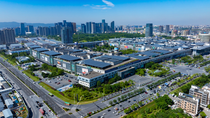 义乌航拍城市大景合集（最新）