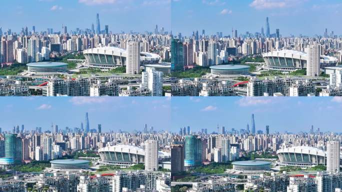 上海市徐家汇商圈 徐汇万体馆 上海体育场