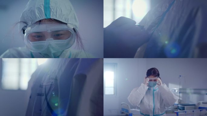 疫情医护人员坚守岗位