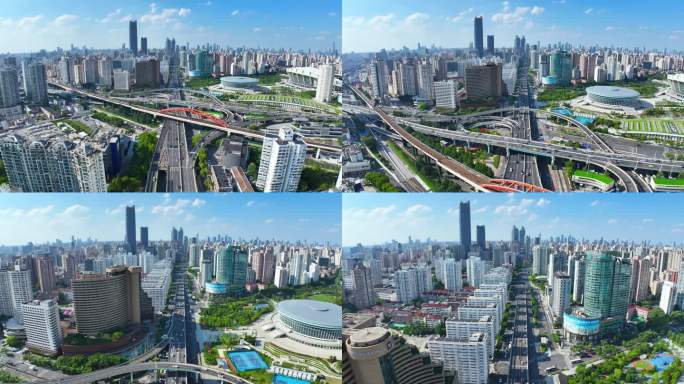 上海市徐汇商圈 漕溪北路立交 徐汇万体馆